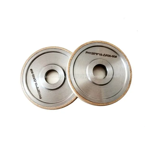PH Metal Bonded Diamond Grinding Wheels Convex R30 Diamond 80 Mesh Hard Alloy Blade Forming Grinding photo-2