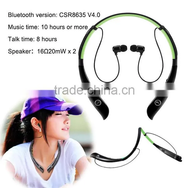 V4.0 Bluetooth Stereo Headphone Neckband Headphone From Smart Phone photo-2