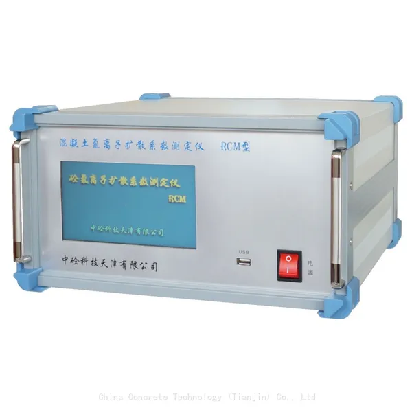 Concrete chloride ion diffusion coefficient tester RCM type