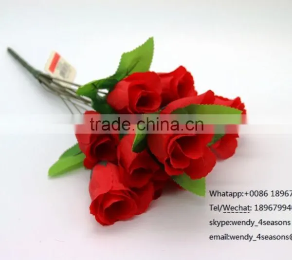 2016 New Hotsale Highquality Cheap Artificial Rose Flower For Wedding Decoration Quality Choice
