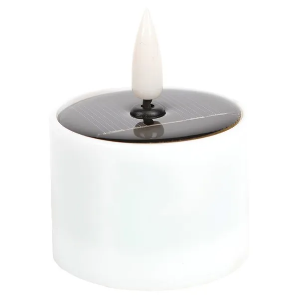 Solar Garden Light Outdoor Waterproof Home Nightlight Garden Decoration Tabletop Balcony Decoration Candle Flame Light photo-5