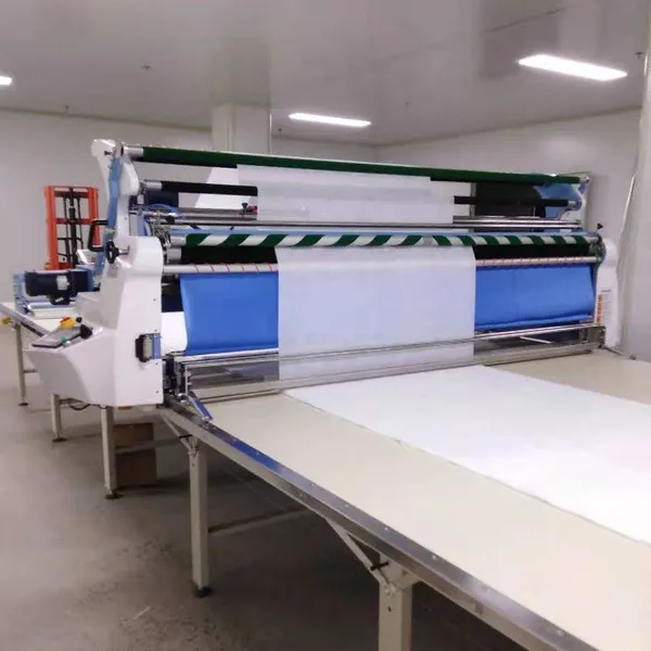 Blue Lotus Automatic Spreader Brand Source Cloth Supporting Machine Cloth Drawing Machine Needle Shuttle Universal Cloth Spreading Machine Non-woven Fabric photo-5