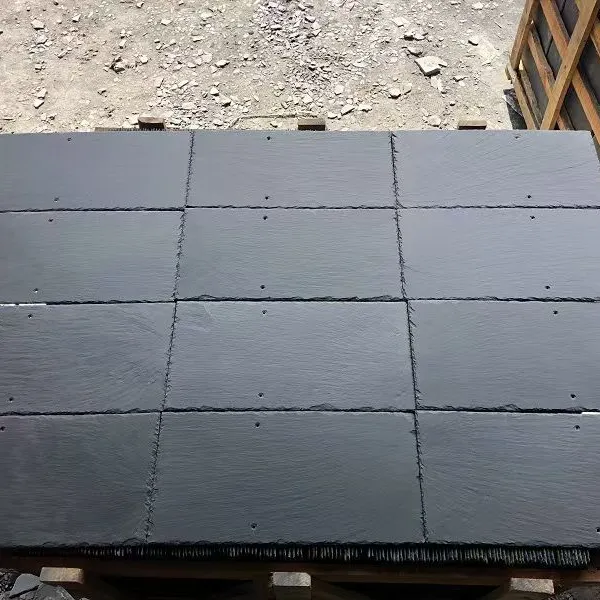 Natural Black Slate Roofing Tiles photo-2