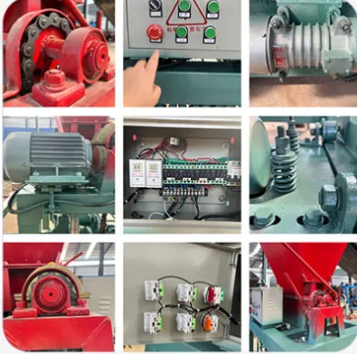 Red Brick Making Machine Best Bricks for House Construction in India Concrete Bricks Making Machine Interlock Brick Machine photo-2