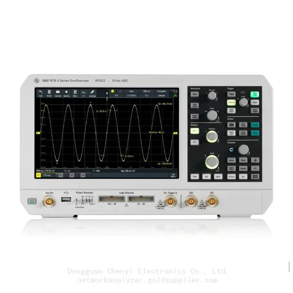 Rohde Schwarz RTB22 Oscilloscope Option RTB22-200：200 MHz ，2 Channels