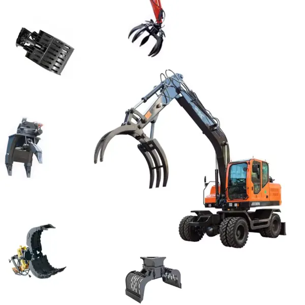 Excavator 3ton Crawler Mini Digger with Hydraulic Thumb