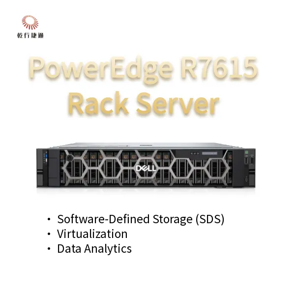 Dell PowerEdge R7615 2U Server With 128 Cores Rack Server，custom Storage Server，2 Way Server photo-2