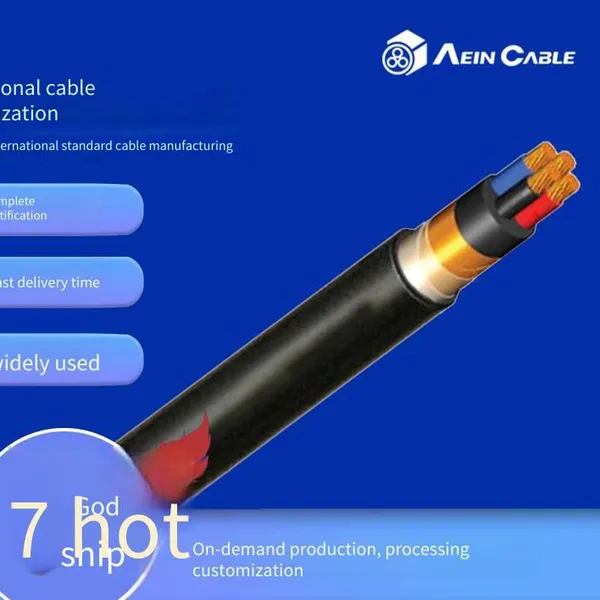 N2xry Xlpe Insulated Pvc Sheathed 0.6/1kv 90 °c Tuv German Standard Certified Cable