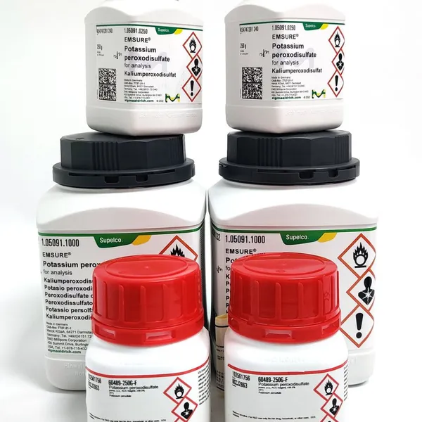 Персульфат калия 1.0509 1.0258 Merck ≥ 99,0 %