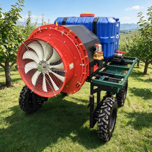 Smart Remote Control Farm Sprayer 600L Airblast Spraying Machine for Vineyard and Fruit Orchard
