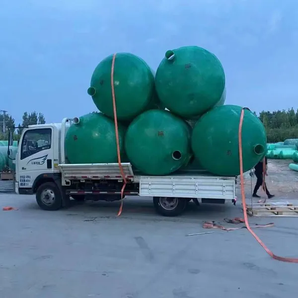 Fiberglass Reinforced Plastic Septic Tank Winding, Grease Trap for New Rural Toilet Renovation, Large Underground Three - Compartment Toilet, Yutai