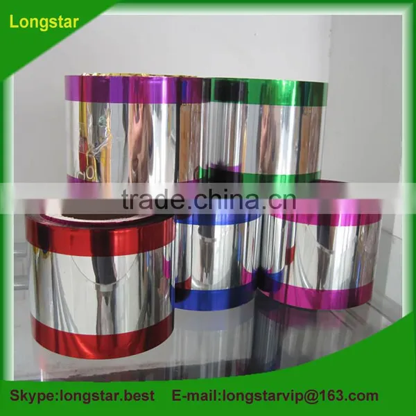 Colored Metallic PVC Film Used For Festive Decoration photo-6