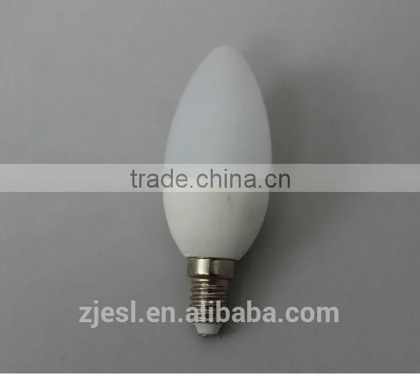 Factory Price Ceramic 330lm 4w Dimmable E14 Led Candle Light photo-2