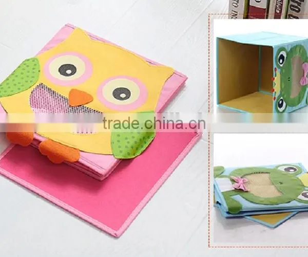 Creative Smiling Face Cartoon Animal Kids Storage Organizer Toy Drawer Storage Box Trade Assurance Supplier photo-6