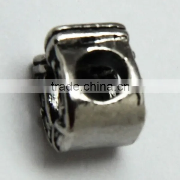 Wholesale Horseshoe Shape Zinc Alloy Beads With Round Hole for Bracelets photo-2