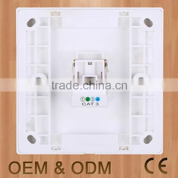 White One Gang Rj11 Tel Socket or Telephone Socket photo-3