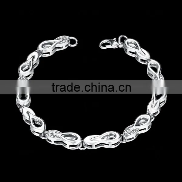 2015 New Latest Design Fashion Bracelet Gold Hand Chain Fashion Design for Men photo-3