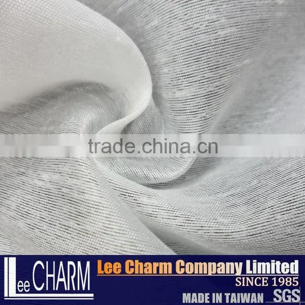Wholesale White Polyester Silky Organza Fabric photo-2