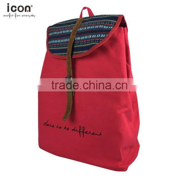 Daypack Simple Fashion Backpack Canvas photo-4