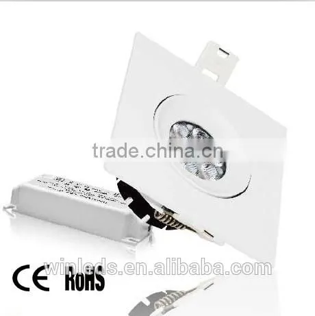 Cob 8w Square Nichia Led Dimmable Ceilinglight for Rooms China Manufacturer photo-2