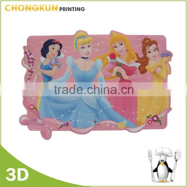 Cheap 3d Kids Plastic Placemats photo-3