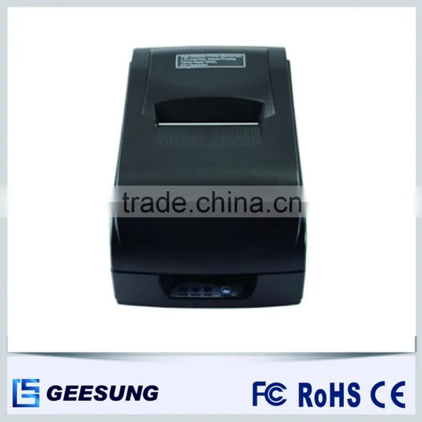 Black 76 mm Dot Matrix Portable Printer With Autcut for POS Machine photo-3