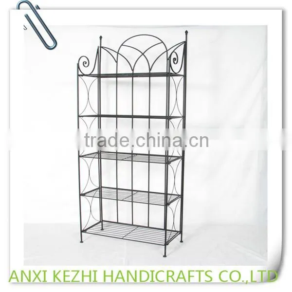 KZ12163 Antique 3 Tiers Metal Corner Rack Kitchen/Bathroom Rack photo-2