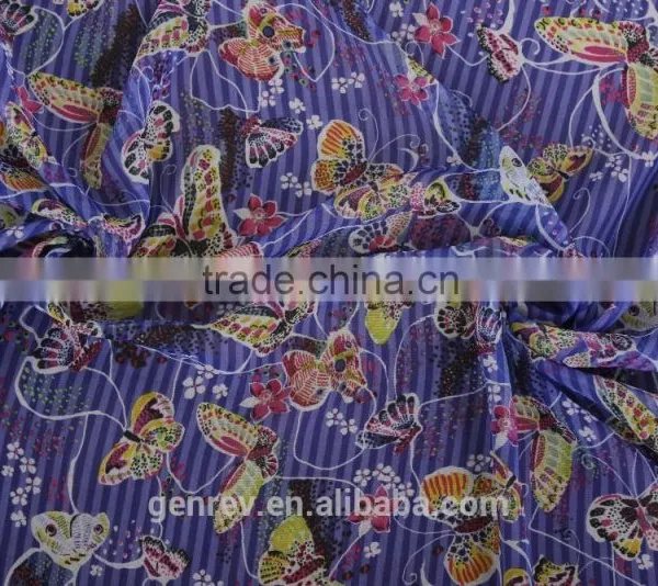 Factory Direct Sale Fabric for Printing Cheap Chiffon Fabric Printed Fabric Design photo-5
