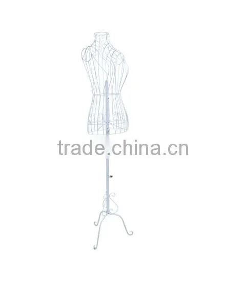 Cheap Half-body Female Mental White Mannequin Dress Show Factory photo-2