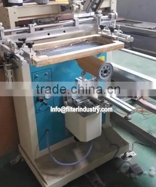 Automotive filter making machine One color Screen Printing machine