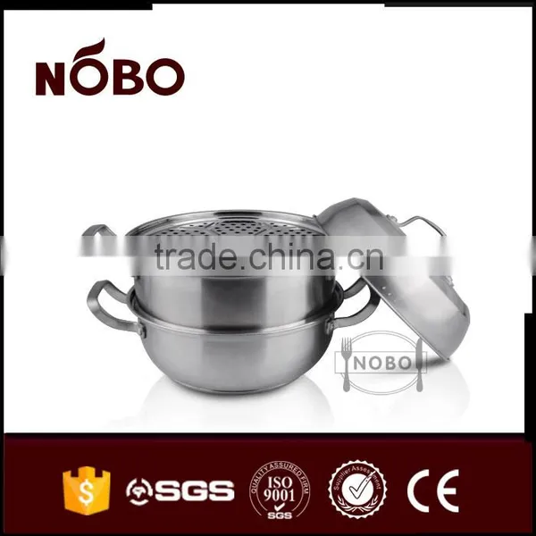 IRON MAN 2 Layer Multifunctional Stainless Steel Stock/steamer Pot photo-6