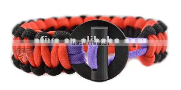 2016 Christmas Gift New Product Flint Fire Stick Paracord Bracelet photo-2