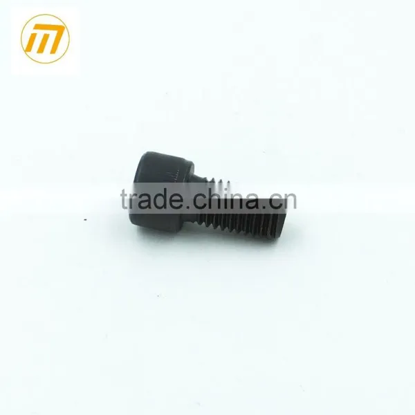 Custom Metric Machine Thread Black Anodized Screws