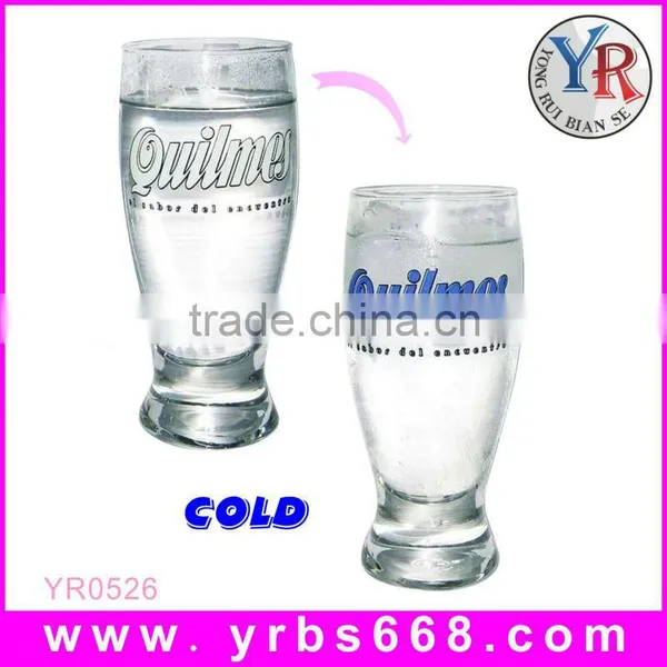 Manufacturer Wholesale Soft Drink Color Changing Glass Cup photo-2