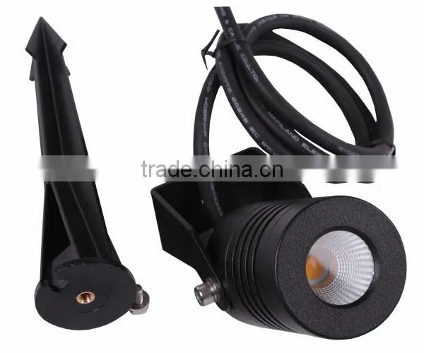 Black Outdoor LED Lighting Garden IP67 Water Resistance For Patio photo-3