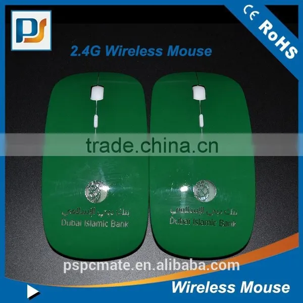 Ultra Slim Wireless USB Computer Mice 2.4G Wireless Mouse photo-4