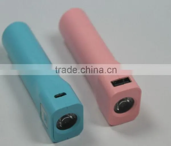 Plastic Torch Led Light 18650 Cell Single Power Bank photo-6