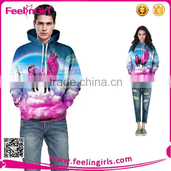 Wholesale Hooded Couple Lover Sweatshirt Long Sleeve photo-2