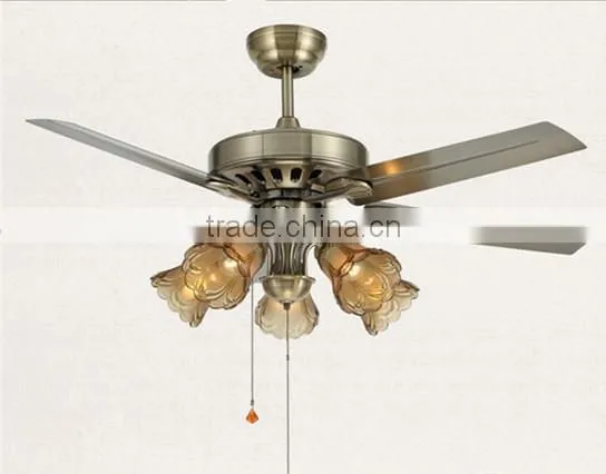 Light Chocolate Lampshade Ceiling Fan Light photo-2