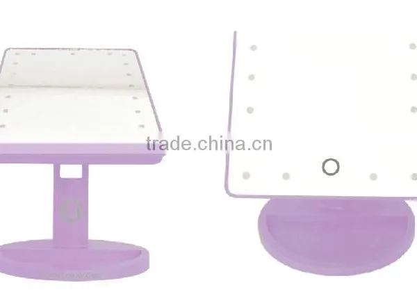 Single Side 180 Degree Free Rotating Compact Led Vanity Mirror photo-6