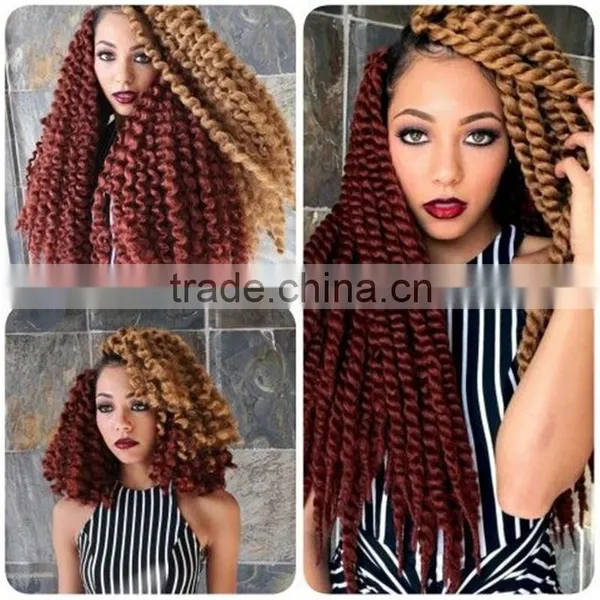 Premium 24" Havana Mambo Twist Crochet Pretwist Hair Havana Twist Crochet Braids Afro Extension Havana Mambo Twist Beauty Hair photo-3