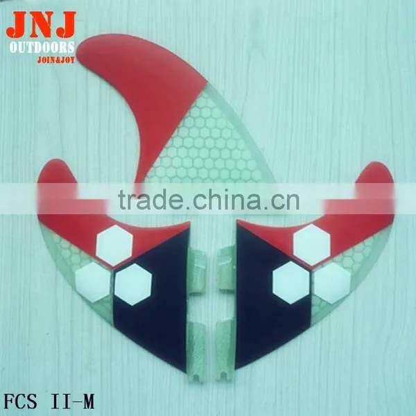 Perfect Quality FCS II M G5 Fins With Carbon Fiber Honey Comb Material for Surfing FCS 002 Size M photo-2