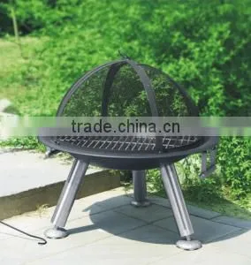 30" Fire Pit With Stainless Steel Legs photo-3