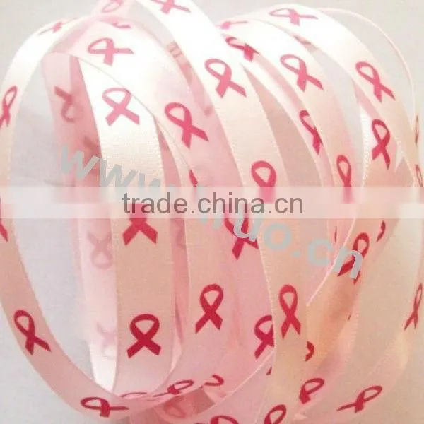 100% Polyester Satin Printed Woven Cloth Tape