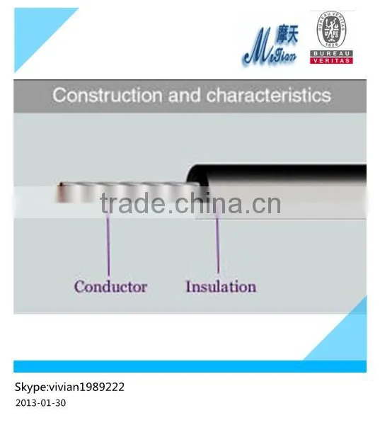Single Core High Voltage XLPE Insulated PVC Sheathed Power Cable photo-2