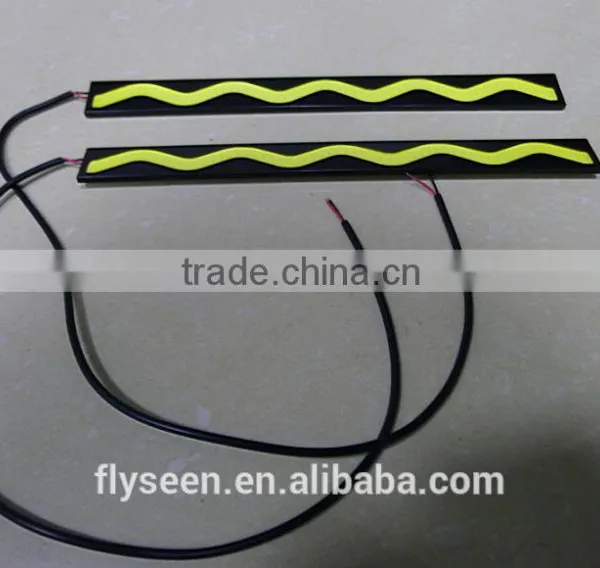 Factory Wholesale Flexible Cob Led Drl/ Car Daytime Running Light photo-5
