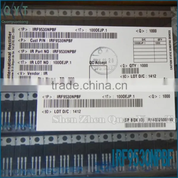 Transistors IRF9530NPBF TO-220 photo-3