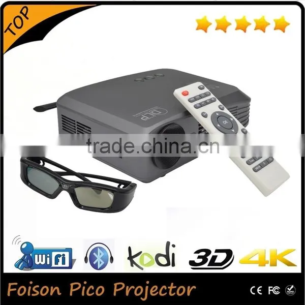 New DLP 3d Android Smart Home Theater Led 3d tv Projectors for 3D Mapping photo-2