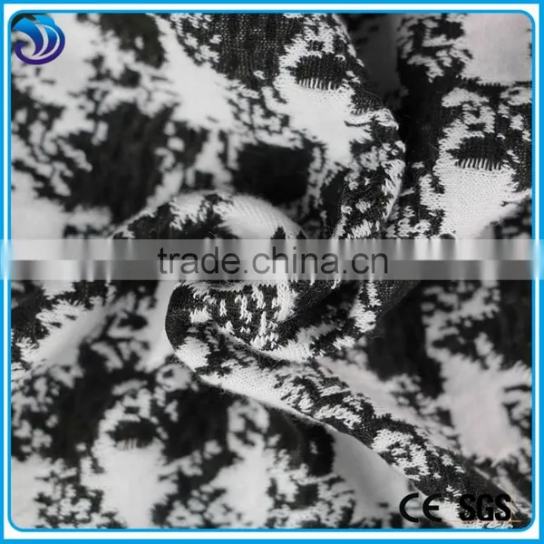 Professional Design Check White and Black Formal Jacquard Fabric photo-3
