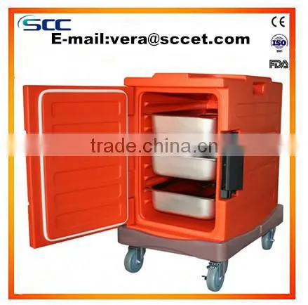 Place Hot Food in an Insulated Cabinet for Food Warm Storing and Distribution photo-4